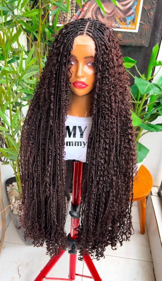 4x4 Lily Goddess Braids Wig in 33 - Image 2
