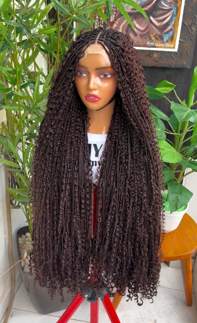 4x4 Lily Goddess Braids Wig in 33 - Image 3