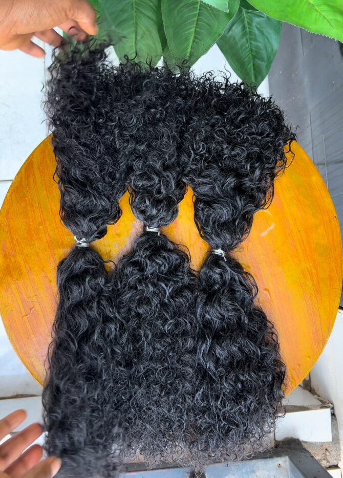 26 inches Ultra Luxe Curly Micro Twists Bundles in Color 1b