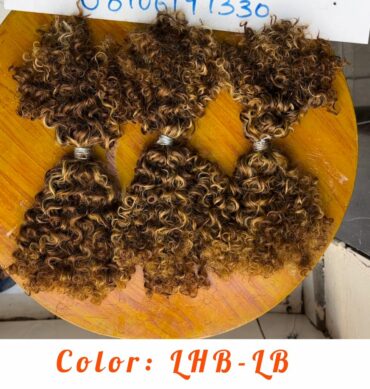 18 inches Curly Star Micro Twists Bundles in LHB-LB