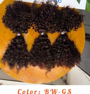 18 inches Curly Star Micro Twists Bundles in BW-GS