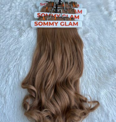 SM Weft Bundles Wavy in Tortilla Brown 4 in 1 Bundles