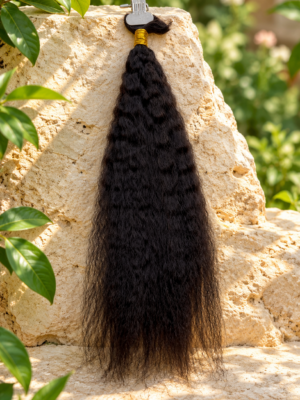 ROSE YAKI STRAIGHT 100% HUMAN HAIR BULK 18''