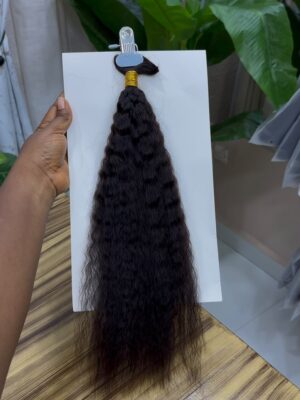 ROSE YAKI STRAIGHT 100% HUMAN HAIR BULK 18''