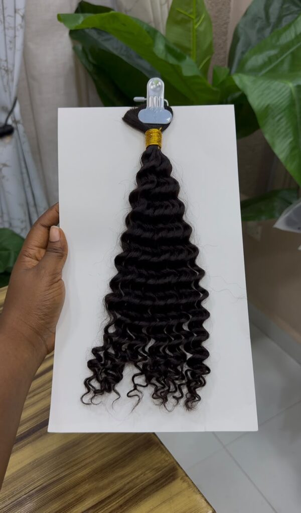 PRIMA DEEP CURLY 100% HUMAN HAIR BULK 18''