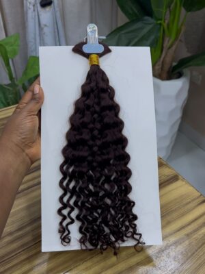 ZOE WATER WAVY 100% HUMAN HAIR BULK 18''