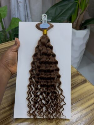 ZOE WATER WAVY 100% HUMAN HAIR BULK 18''