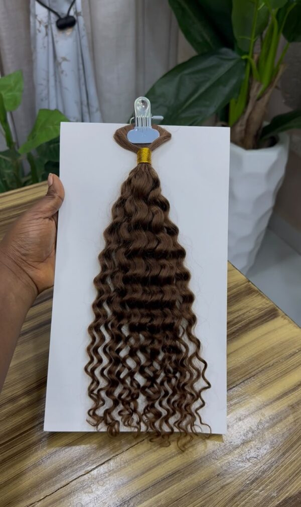ZOE WATER WAVY 100% HUMAN HAIR BULK 18''