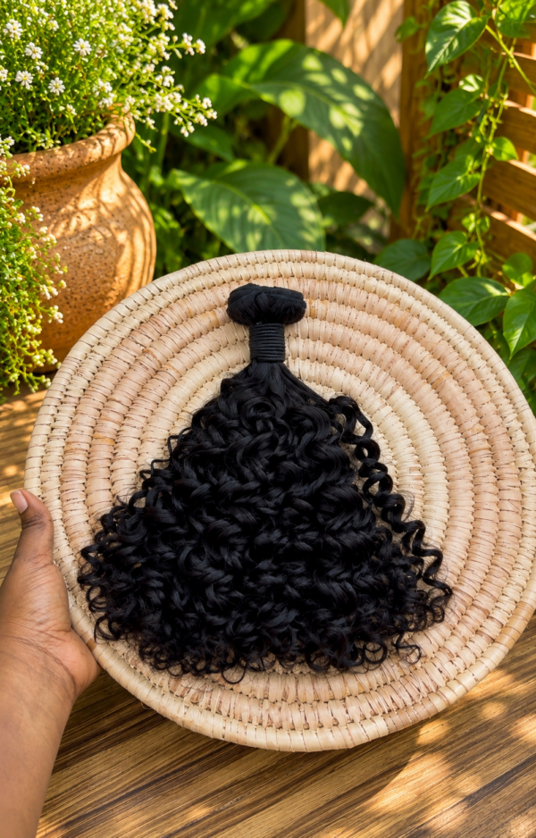 SDD HALF LOOSE CURLY HUMAN HAIR BUNDLES 16