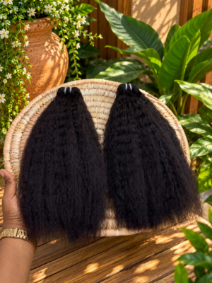 SUPER SOFT YAKI STRAIGHT WEFT BUNDLES 14''