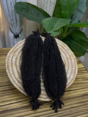FLUFFED CROCHET KINKY 22''