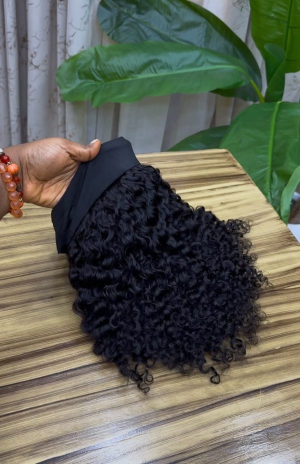 MG HUMAN HAIR BAND WIG 14''