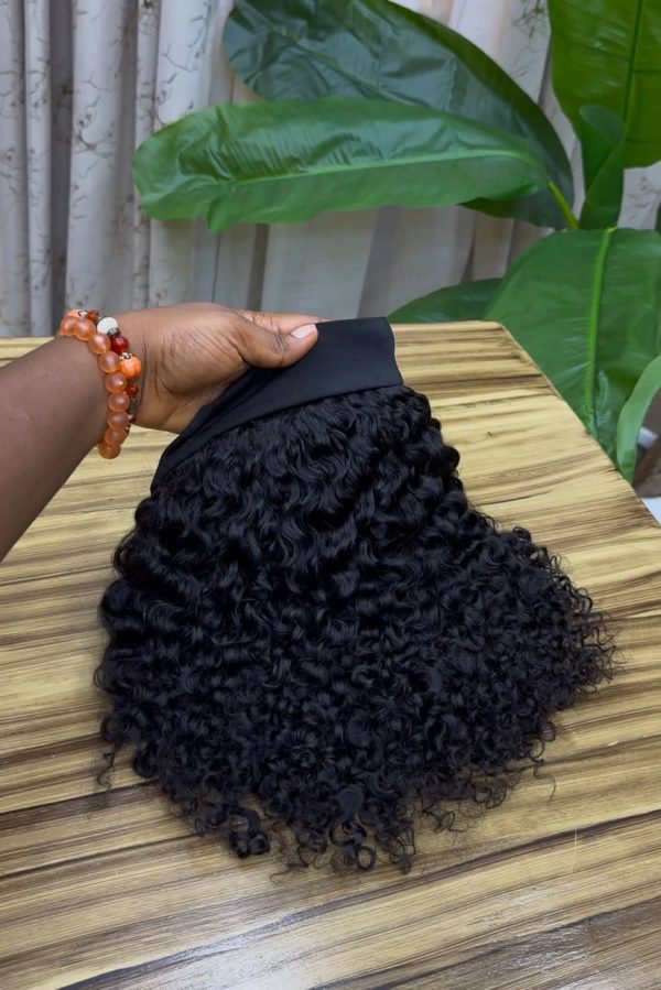 MG HUMAN HAIR BAND WIG 14''