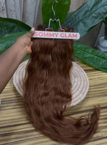 Home SM WEFT LOOSE HONEY BROWN
