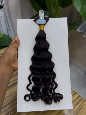 ANNA DEEP WAVE 100% HUMAN HAIR BULK 18''