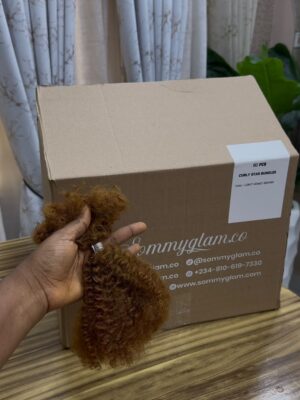 60 PCS DEAL CURLY STAR LIGHT HONEY BROWN