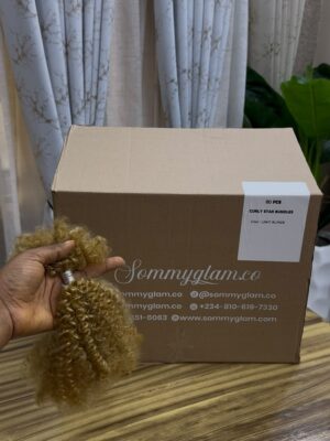 60 PCS DEAL CURLY STAR LIGHT BLONDE